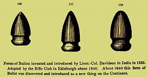 Col. Davidson's bullets from Viscount Bury.jpg