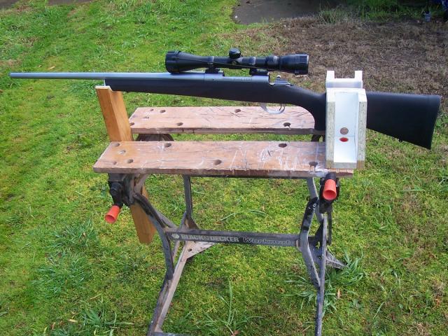 Wood Gun Vise Plans further Homemade Rifle Shooting Rest in addition 