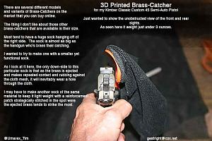 A 3D Printed Brass Catcher Project