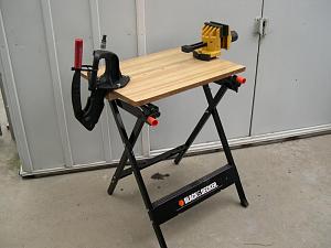 BLACK+DECKER Workmate 125 30 in. Folding Portable Workbench and Vise -  tools - by owner - sale - craigslist