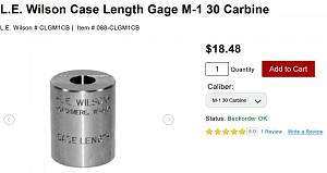 Click image for larger version. 

Name:	L E Wilson 30 Carb Gauge.jpg 
Views:	11 
Size:	27.9 KB 
ID:	325701