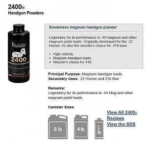 Click image for larger version. 

Name:	Alliant 2400 Powder.jpg 
Views:	1 
Size:	44.4 KB 
ID:	326683