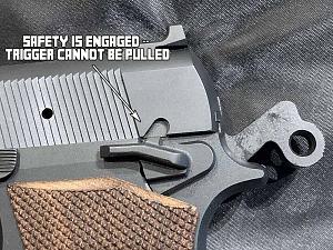Click image for larger version. 

Name:	Springfield SA-35 safety engaged smaller IMG_2299.jpg 
Views:	35 
Size:	126.5 KB 
ID:	300629