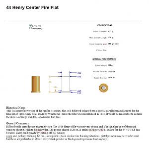 Click image for larger version. 

Name:	44 Henry Center Fire Flat.jpg 
Views:	184 
Size:	36.5 KB 
ID:	233444