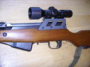 Click image for larger version. 

Name:	finished scope mount with scope 003 copy.JPG 
Views:	18 
Size:	217.9 KB 
ID:	286245
