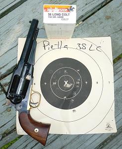 Click image for larger version. 

Name:	36PiettaWestern38LongColt25yds.jpg 
Views:	17 
Size:	49.0 KB 
ID:	290423