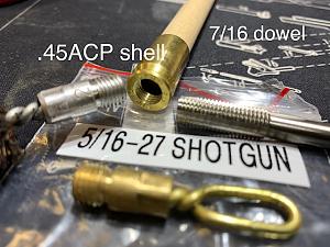 Click image for larger version. 

Name:	Cleaning Rod for Shotgun from .45ACP IMG_0514.jpg 
Views:	22 
Size:	97.2 KB 
ID:	284906