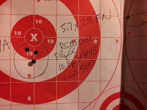 Click image for larger version. 

Name:	5.7x28 50 YDS target with cast RCBS2.jpg 
Views:	42 
Size:	99.0 KB 
ID:	169376