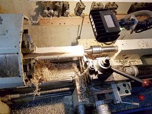Click image for larger version. 

Name:	lathe with sawdust 20181128_113130.jpg 
Views:	33 
Size:	86.6 KB 
ID:	231426