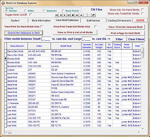 Click image for larger version. 

Name:	Mold-List Database.jpg 
Views:	19 
Size:	97.1 KB 
ID:	229626