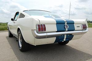 Click image for larger version. 

Name:	1965 GT-350 rear view.jpg 
Views:	52 
Size:	56.6 KB 
ID:	62145
