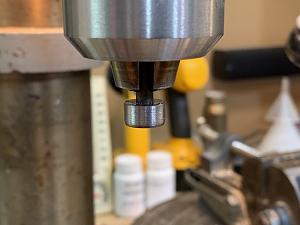 Click image for larger version. 

Name:	45 pilot in drill press IMG_0528.JPG 
Views:	10 
Size:	85.8 KB 
ID:	284985